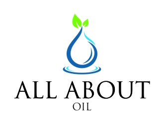 All About Oil logo design by jetzu