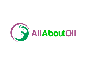 All About Oil logo design by AisRafa