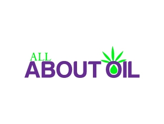 All About Oil logo design by fawadyk