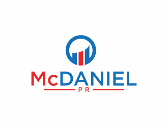 McDaniel PR logo design by luckyprasetyo