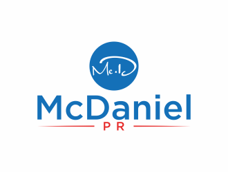 McDaniel PR logo design by luckyprasetyo