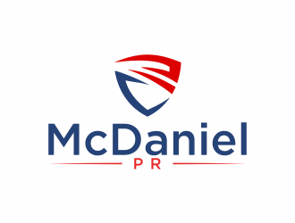 McDaniel PR logo design by luckyprasetyo
