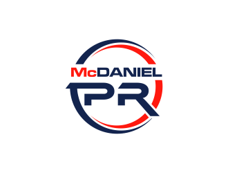 McDaniel PR logo design by ammad