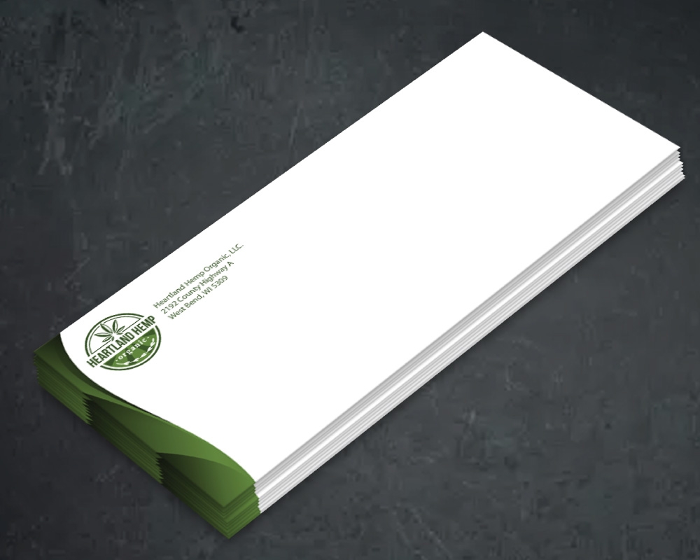 Heartland Hemp Organic logo design by Boomstudioz