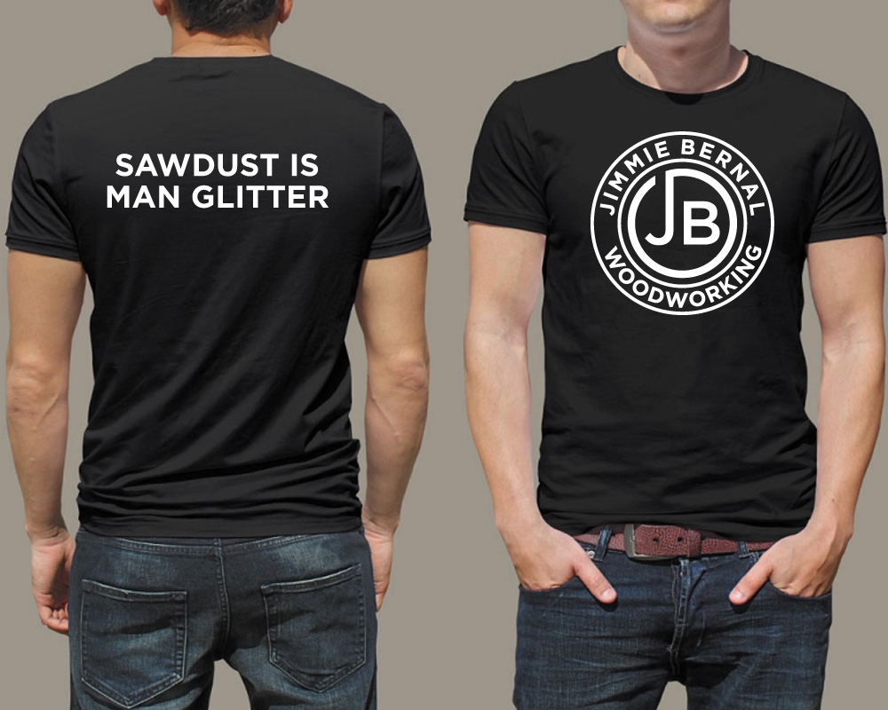 Jimmie Bernal Wood Turning logo design by Boomstudioz