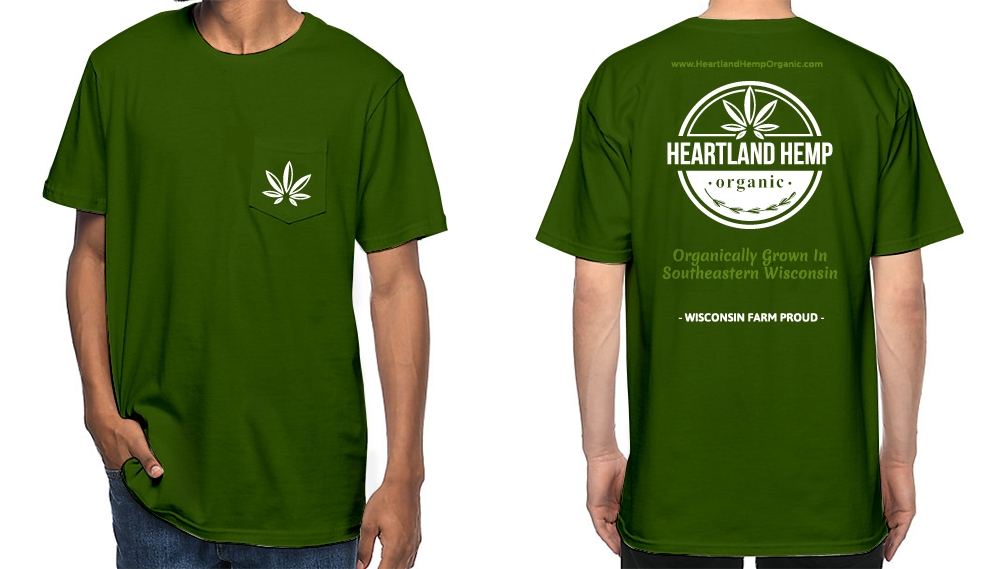 Heartland Hemp Organic logo design by scriotx