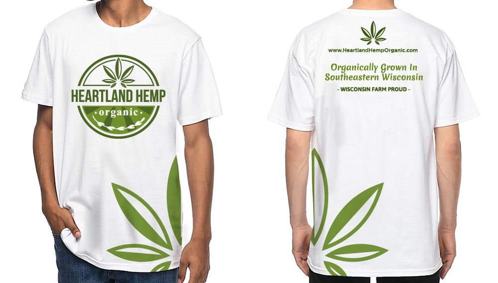 Heartland Hemp Organic logo design by scriotx