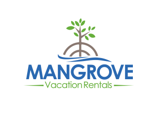 Mangrove Vacation Rentals logo design by YONK