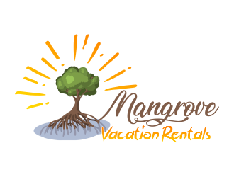 Mangrove Vacation Rentals logo design by ROSHTEIN
