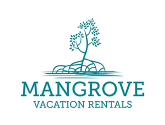 Mangrove Vacation Rentals logo design by logolady