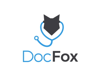 DocFox logo design by MarkindDesign