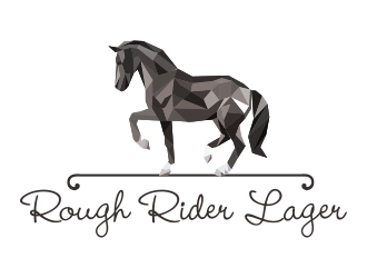 Rough Rider Lager or Rough Rider Beer logo design by ROSHTEIN