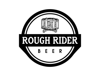 Rough Rider Lager or Rough Rider Beer logo design by JessicaLopes