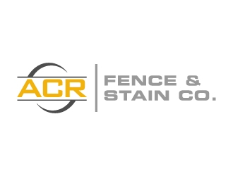 ACR Fence & Stain Co. logo design by akilis13
