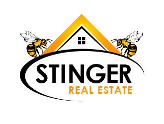 Stinger Real Estate logo design by BeDesign
