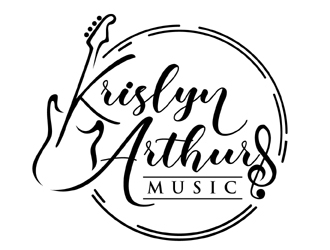 Krislyn Arthurs Music logo design by MAXR