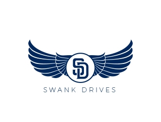 Swank Drives logo design by MarkindDesign