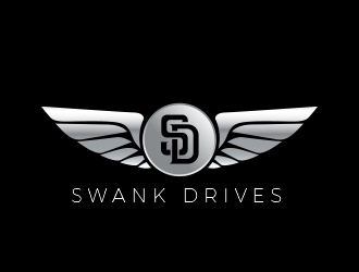 Swank Drives logo design by MarkindDesign