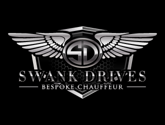 Swank Drives logo design by pencilhand