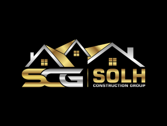 Solh Construction Group  logo design by pakNton