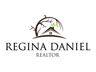 Regina Daniel Realtor  logo design by jetzu