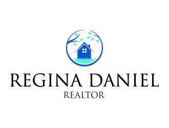 Regina Daniel Realtor  logo design by jetzu