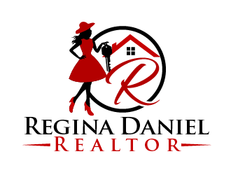 Regina Daniel Realtor  logo design by THOR_