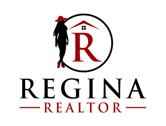 Regina Daniel Realtor  logo design by done