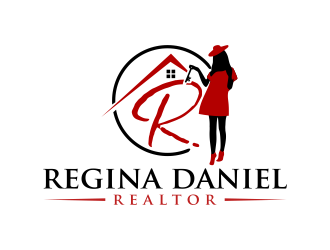 Regina Daniel Realtor  logo design by semar