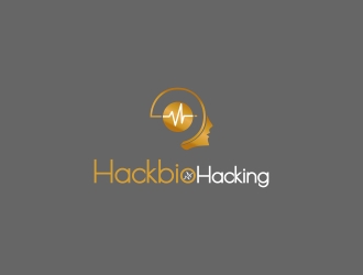 HackBiohacking.com logo design by DanizmaArt