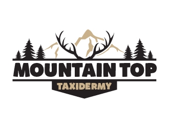 Mountain Top Taxidermy logo design by karjen