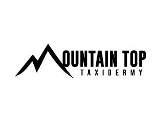 Mountain Top Taxidermy logo design by denfransko