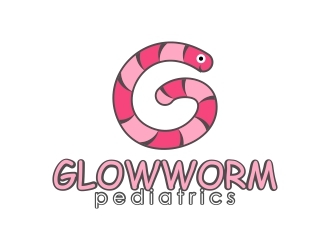 Glowworm Pediatrics logo design by MRANTASI
