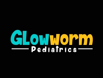 Glowworm Pediatrics logo design by shravya