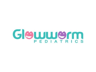 Glowworm Pediatrics logo design by AYATA