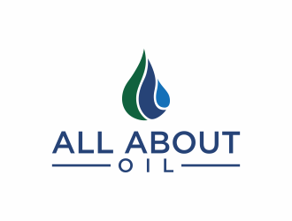 All About Oil logo design by luckyprasetyo