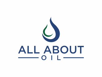 All About Oil logo design by luckyprasetyo