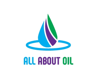 All About Oil logo design by fritsB