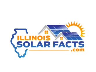 Illinois Solar Facts.com logo design by jaize
