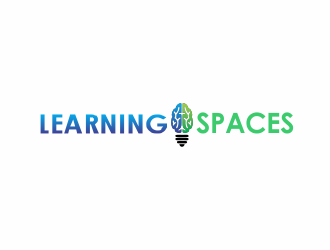 Learning Spaces logo design by giphone