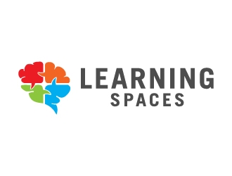 Learning Spaces logo design by createdesigns