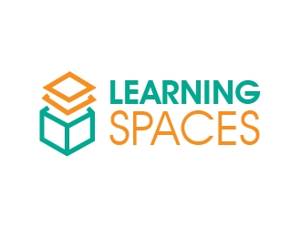 Learning Spaces logo design by createdesigns