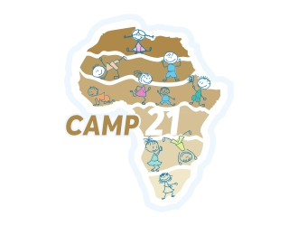 Camp 21 logo design by HannaAnnisa