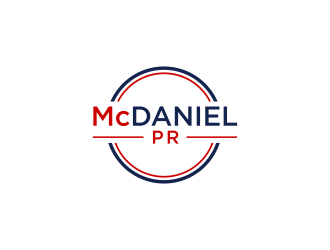 McDaniel PR logo design by ammad