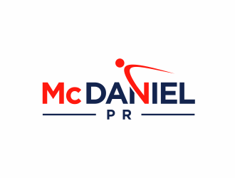 McDaniel PR logo design by ammad