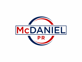 McDaniel PR logo design by ammad