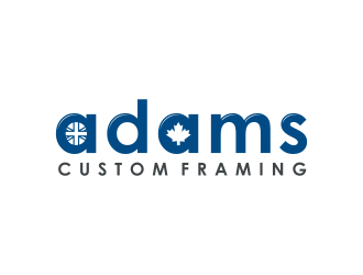 Adams Custom Framing logo design by ammad