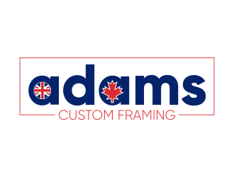 Adams Custom Framing logo design by qqdesigns
