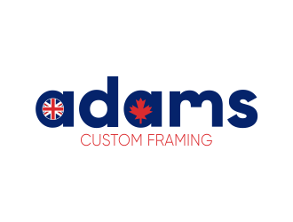 Adams Custom Framing logo design by qqdesigns