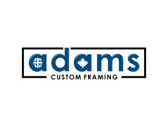 Adams Custom Framing logo design by ammad